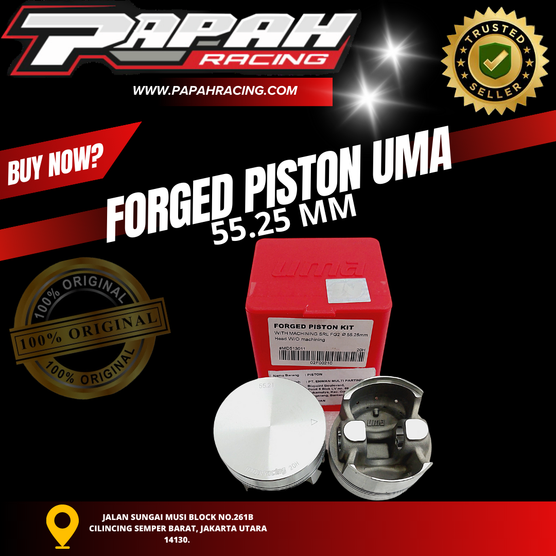 FORGED PISTON UMA 55.25 MM 